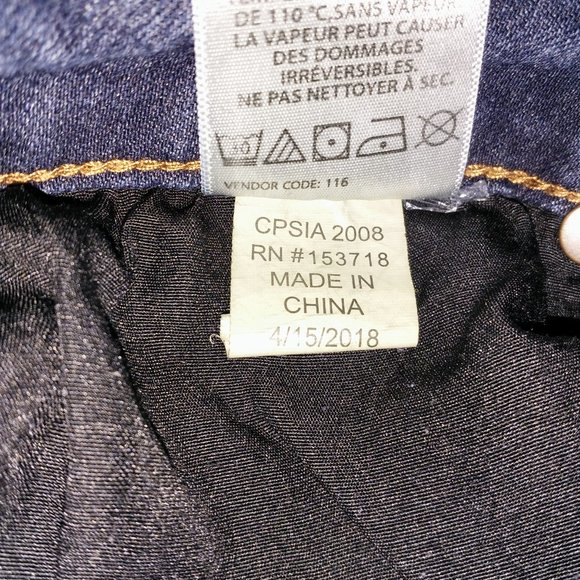 Joe's Youth Size 16 Girl CPSIA Skinny Jeans - Picture 8 of 8